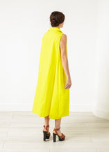 Load image into Gallery viewer, Balloon Cotton Dress in Yellow - ez haihv