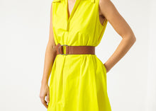 Load image into Gallery viewer, Balloon Cotton Dress in Yellow - ez haihv