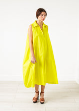 Load image into Gallery viewer, Balloon Cotton Dress in Yellow - ez haihv