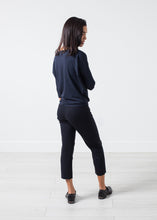 Load image into Gallery viewer, Boat Neck Top in Marine - ez haihv