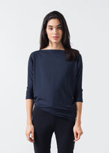 Load image into Gallery viewer, Boat Neck Top in Marine - ez haihv