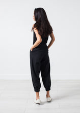 Load image into Gallery viewer, Fancy Wool Pant in Black - ez haihv