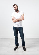 Load image into Gallery viewer, Comfort Tee in White Linen - ez haihv