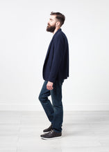 Load image into Gallery viewer, Cotton Jacket in Navy - ez haihv