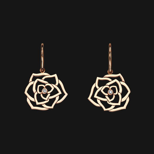 14k Wire Bloom Earrings - ez haihv