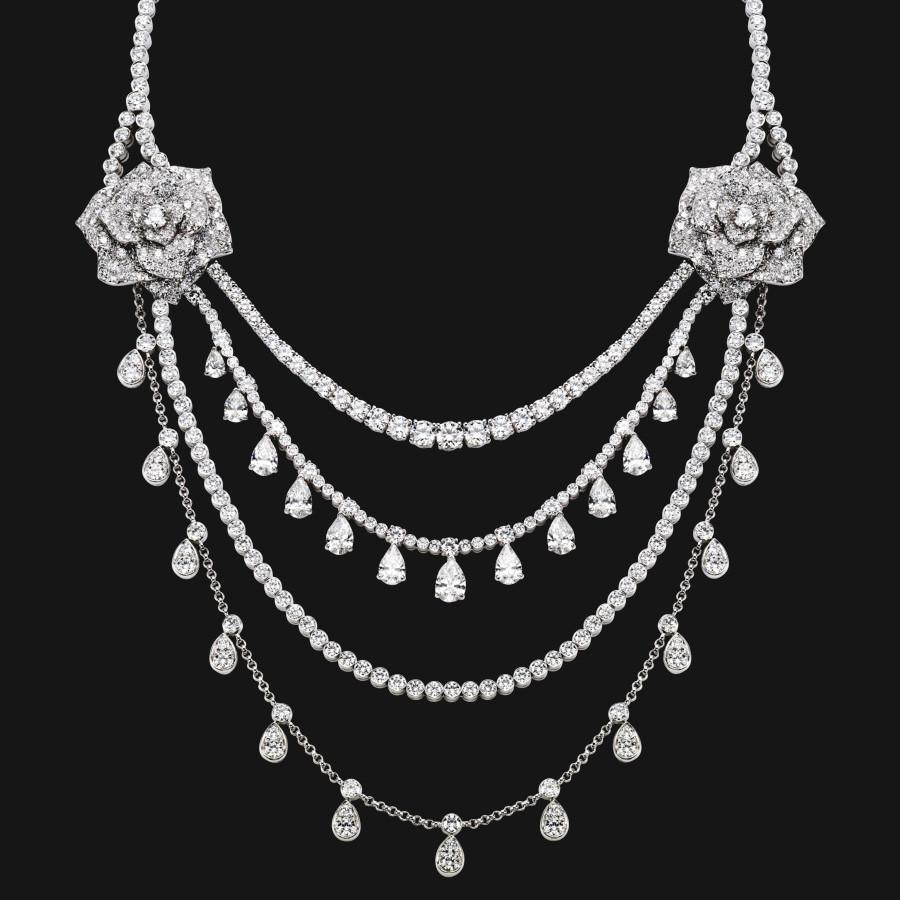 18k Fluid Lines Necklace - ez haihv