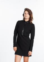 Load image into Gallery viewer, Fleece Jersey Dress in Black - ez haihv