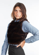 Load image into Gallery viewer, Chambray Boyfriend Shirt in Blue - ez haihv