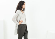 Load image into Gallery viewer, Bulk Stitch Cardigan in Cloud - ez haihv