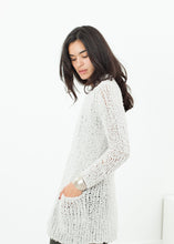 Load image into Gallery viewer, Bulk Stitch Cardigan in Cloud - ez haihv