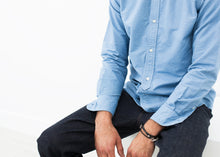 Load image into Gallery viewer, British Officer's Shirt in Sky Blue - ez haihv