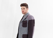 Load image into Gallery viewer, Crazy Mallory Jacket in Blue Mix - ez haihv