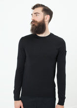 Load image into Gallery viewer, Button Shoulder Pullover in Black - ez haihv