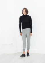 Load image into Gallery viewer, Highsoft Cropped Sweat in Heather Grey - ez haihv