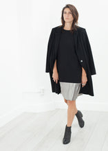 Load image into Gallery viewer, Border Dress in Black/Silver - ez haihv