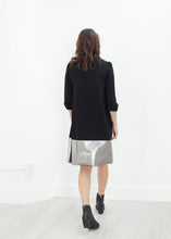Load image into Gallery viewer, Border Dress in Black/Silver - ez haihv