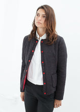 Load image into Gallery viewer, Camelia Reversible Jacket in Black/Red - ez haihv