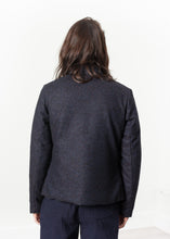 Load image into Gallery viewer, Camelia Reversible Jacket in Navy/Blue - ez haihv