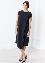Load image into Gallery viewer, Elvira Dress in Black - ez haihv
