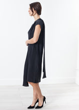 Load image into Gallery viewer, Elvira Dress in Black - ez haihv