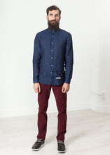 Load image into Gallery viewer, Button Up Shirt in Navy - ez haihv