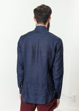 Load image into Gallery viewer, Button Up Shirt in Navy - ez haihv