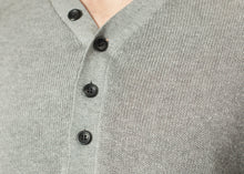 Load image into Gallery viewer, Garbo Henley in Grey - ez haihv