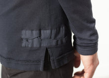 Load image into Gallery viewer, Cotton Henley in Blue Grey - ez haihv