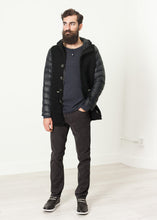 Load image into Gallery viewer, Hooded Parka in Black - ez haihv