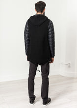 Load image into Gallery viewer, Hooded Parka in Black - ez haihv