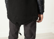Load image into Gallery viewer, Hooded Parka in Black - ez haihv