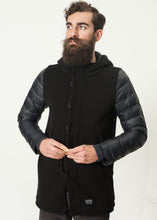 Load image into Gallery viewer, Hooded Parka in Black - ez haihv