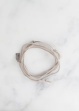 Load image into Gallery viewer, Bracelet 85 in Grey Silk/Silver - ez haihv