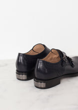 Load image into Gallery viewer, Buckle Shoe in Navy - ez haihv