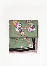Load image into Gallery viewer, Floral Cashmere Scarf - ez haihv