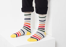 Load image into Gallery viewer, East River Stripe Sock - ez haihv