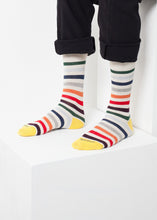 Load image into Gallery viewer, East River Stripe Sock - ez haihv