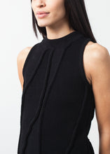 Load image into Gallery viewer, Curved Stripe Knit Tank - ez haihv
