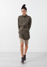 Load image into Gallery viewer, Belted Surplus Dress - ez haihv