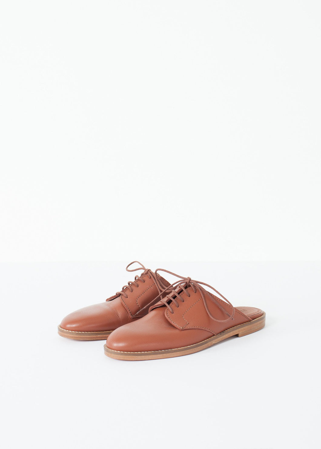 Backless Oxford in Brown - ez haihv