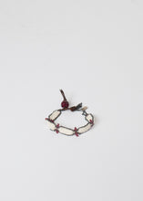 Load image into Gallery viewer, Garnet Bracelet in Frothy Pearl - ez haihv
