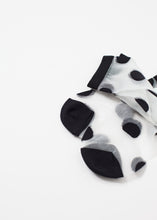 Load image into Gallery viewer, Large Polka Dot Sheer Crew - ez haihv