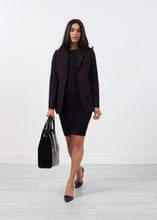 Load image into Gallery viewer, Double Pocket Blazer in Black - ez haihv