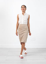 Load image into Gallery viewer, Floridia Leather Skirt - ez haihv