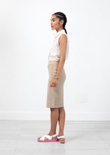 Load image into Gallery viewer, Floridia Leather Skirt - ez haihv