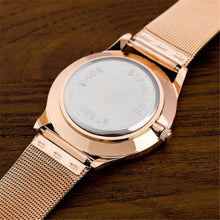 Load image into Gallery viewer, Fashion Alloy Belt Mesh Watch Unisex women&#39;s watches Minimalist Style Quartz Watch relogio feminino saat Watches for women