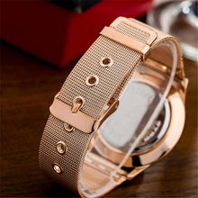 Load image into Gallery viewer, Fashion Alloy Belt Mesh Watch Unisex women&#39;s watches Minimalist Style Quartz Watch relogio feminino saat Watches for women