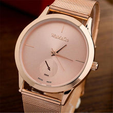Load image into Gallery viewer, Fashion Alloy Belt Mesh Watch Unisex women&#39;s watches Minimalist Style Quartz Watch relogio feminino saat Watches for women