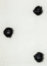 Load image into Gallery viewer, Cashmere Dot Shawl in Black/White - ez haihv