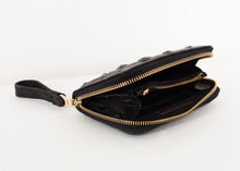 Load image into Gallery viewer, Elodie Leather Wallet in Black - ez haihv